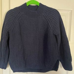 Old Navy Girls Cable Knit Mock Neck Sweater